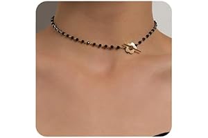Octwine: Simple Black Crystal Choker