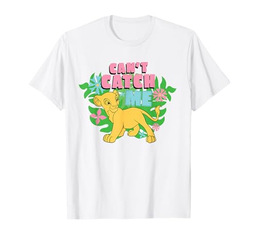 T-shirt Disney Lion King Can't Catch Me idéal pour l'école