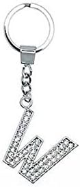 Letter W Keychain (Diamante)