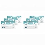 Purely Protect Antibacterial & Virucidal Wet Wipes | Biodegradable, Plastic‑Free, Eco‑Friendly Cleaning Wipes | For Home, Office, Workplace & Industrial Use (6 Packs of 100)