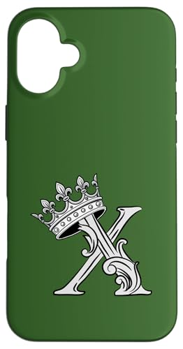 �p���� X �C�j�V���� + �N���E�� �I���[�u�O���[�� �X�}�z�P�[�X iPhone 16 Plus �p