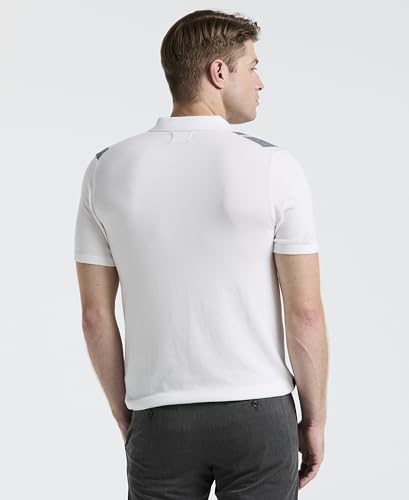 Perry Ellis Men's Short Sleeve Tech Stretch Zip Polo2