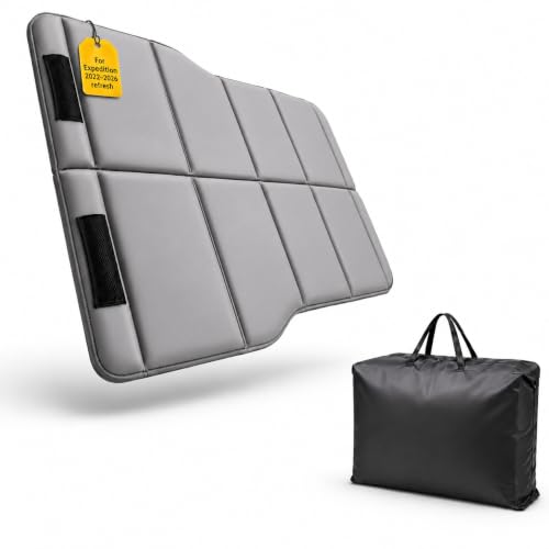 Image of Car Mattress for 2022-2026 Ford Expedition Refresh, Upgraded Non-Inflatable Thickened Foam SUV Car Camping Mattress, Foldable Trunk Sleeping Pad Car Bed Mattress for Road Trips Camping Travel