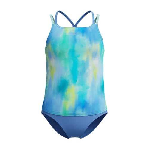 Image of Speedo girls Swimsuit Two Piece Tankini Thin Strap