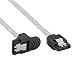Produktbild InLine 27305X SATA 6Gb/s Kabel rund, mit Lasche, gewinkelt, 0,5m