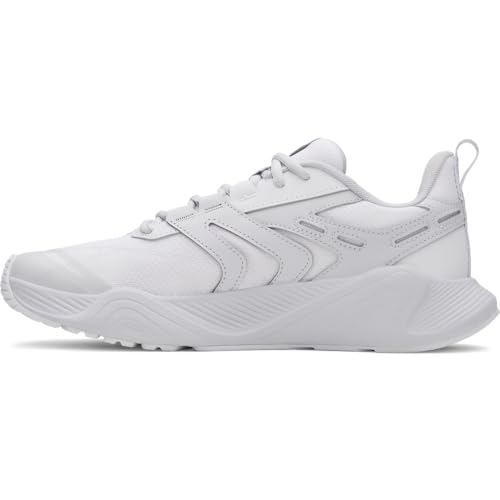 Under Armour Men's Charged Commit Trainer 5, (100) White/Halo Gray/Castlerock, 7, US