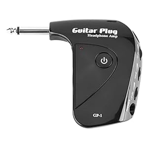 Gitaarversterkerplug, Engelse stijl vervormingseffect Gitaarkoptelefoonversterker 40H Werktijd stabiel voor gitaar