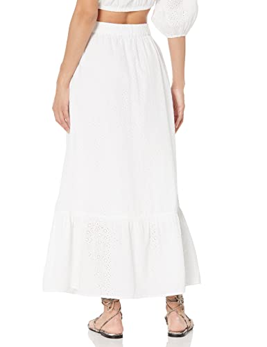 The Drop Women's Anupa Cotton Tiered Midi Skirt2
