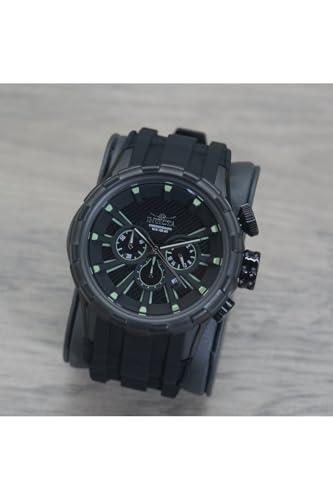 Invicta I-Force 16974 Men's Watch - Waterproof - Analogue - Quartz Movement - stainless steel with Black dial - 52mm