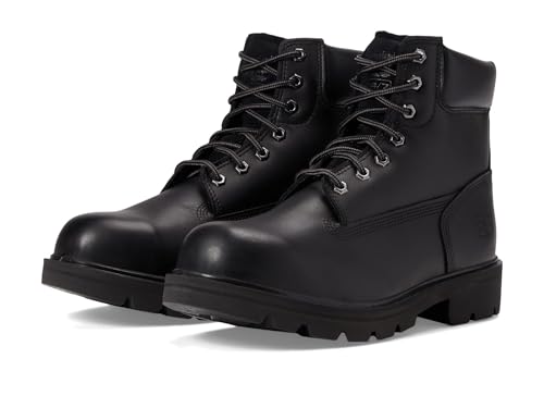 Image of Timberland PRO Men's Sawhorse 6 Inch Composite Safety Toe Industrial Work Boot, Black, 6.5W