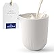 Villeroy & Boch – Afina Milchkännchen/Sauciere, Soßenkännchen, Kännchen für Milch, Sahne und Soßen, Spülmaschinenfest, Mikrowellengeeignet, Premium Porzellan Made in Germany, weiß