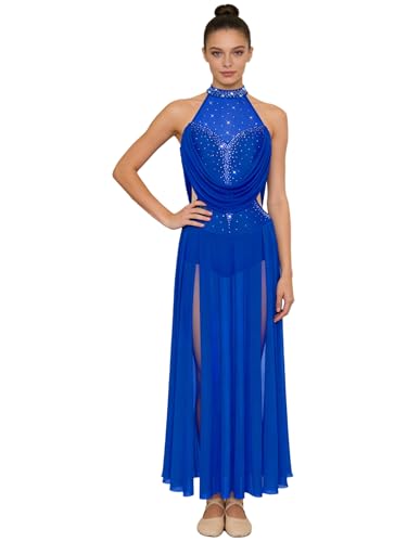 Robe danse latino américaine tango strass costume ballet lyrique contemporaine