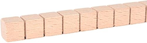 Miniatura 6 de Montessori DIY Base de madera de diez bloques de matemáticas manipulativas matemáticas tempranas aprendizaje matemático, paquete A