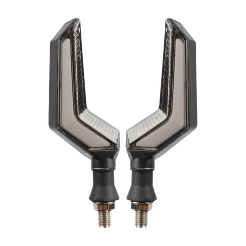Clignotant moto LED 12V universel avec feu diurne dynamique 2 pièces