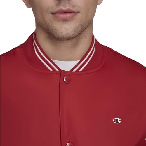 Image of Champion Men's Lightweight Varsity Bomber Jacket