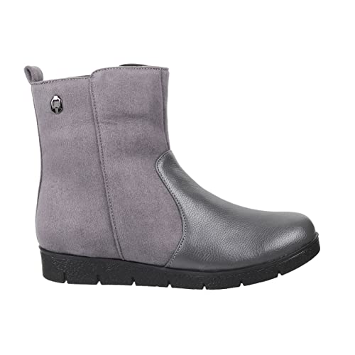 Image of Mochi Women Leather Ankle Boot