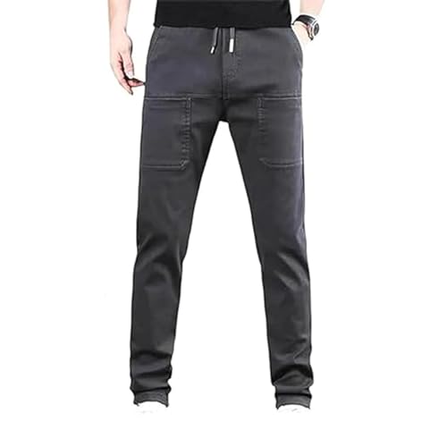 6 Pocket Cargo Pants Men, Pants,Mencomfy Cargo Pants,Men's Casual Medium & Long Multi-Pockets Pants