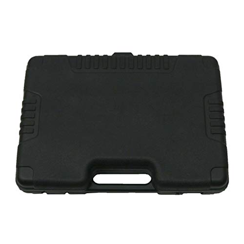 Walgreen 94pc 1/4" & 1/2 Drive Socket Ratchet Wrench Set External Screwdriver Torx Ratchet Quick Release Spanner 1/2" 1/4" Driver Bit Set with Case Garage Repair Tool