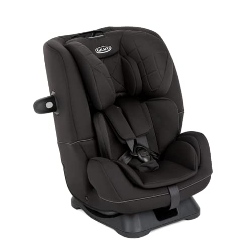 Graco - SlimFit R129 Silla de coche evolutiva 2 en 1, de 40 a 145 cm (desde el nacimiento hasta los 12 años aprox.), color Midnight