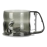 Mehlsieb zum Backen – mit Skala, halbautomatisches Schnellsieben, Zuckerstreuer – Küchen-Handsieb, Staubsieb, für Küche, Restaurants, Konditorei, Café, Geschäft