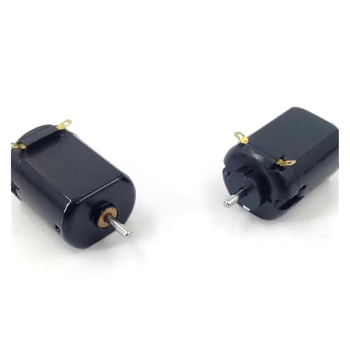 Moteur micro 130 DC 12V 24V double arbre pour voiture modèle réduit et train électrique