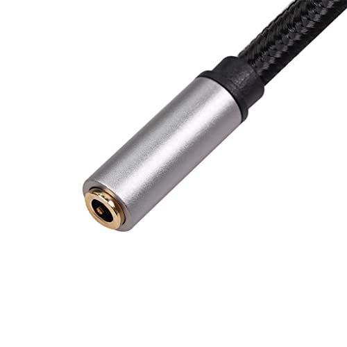 Cable Adaptador Jack 6.35mm a 3.5mm miniatura 3