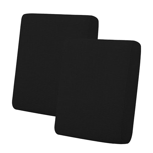 Image of Easy-Going Stretch 2 Pieces Loveseat Couch Cushion Cover for 2 Seat