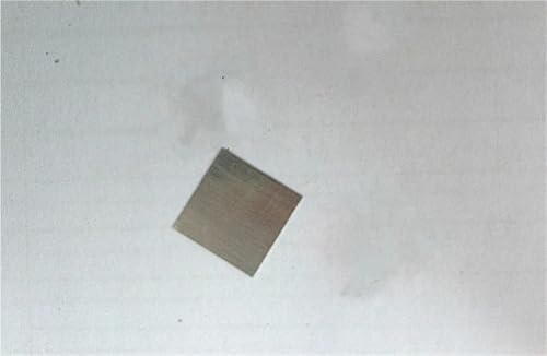 sujeniir Pure Platinum Tablet, Platinum Plate Electrode, Purity: 99.99%, Specification: 20 * 20 * 0.5mm.