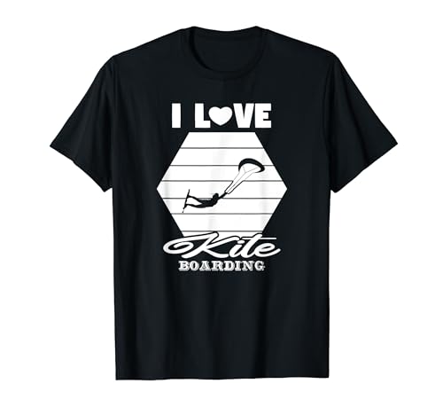 I Love Kiteboarding - Amante divertido del kiteboarding Camiseta