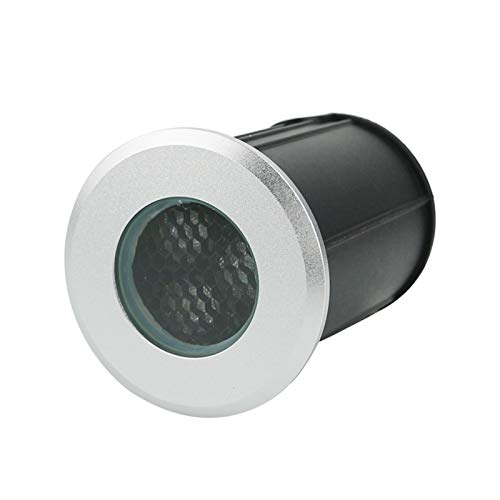 Faretti Incasso Led A Pavimento Antiriflesso Vetro Temperato Alveolare 24v Bassa Pressione Segnapasso Led Esterno IP67 Impermeabile Terrazza Pavimento Prato Illuminazione Decorativa(Bianco freddo,1W)