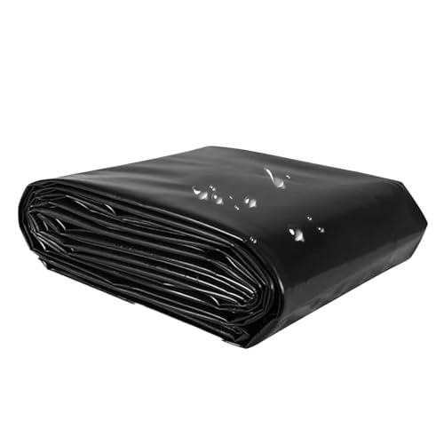 Bâche de bassin anti-fuite membrane étanche en PEHD noir