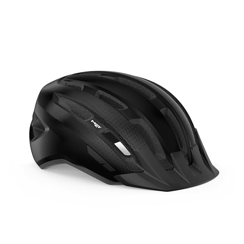 MET - CASCO MET DOWNTOWN NEGRO BRILLO T.M/L 58-61
