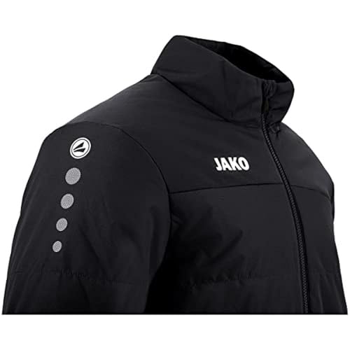 JAKO - Équipe De Veste D'Entraîneur, Mixte Enfant, Noir, 140