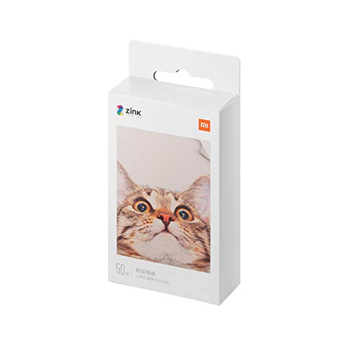 Mijia papier do drukarki kieszonkowej Xiaomi na 50 arkuszy, 3 x 50 mm, 50 szt