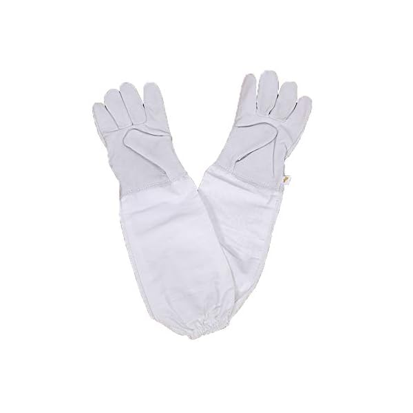 Wonque Imkerhandschuhe Schutzhandschuhe für Imker Anfänger, 1 Paar