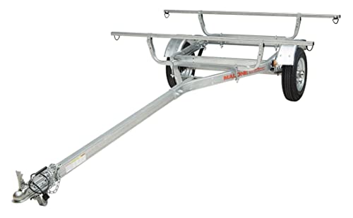 Malone MPG460G MicroSport Kayak Trailer | 20' / 800 lbs Capacity | Fully Submersible | 78" Load Bars