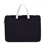 Facile à utiliser : cette housse de protection pour ordinateur portable a une fermeture éclair sur le dessus du sac qui glisse facilement pour un accès facile et pratique à votre ordinateur portable pour travailler en déplacement, ce qui en fait l'un des meilleurs accessoires pour ordinateur portable