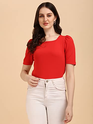 Image of Wedani Women's Solid Regular Fit Blouse