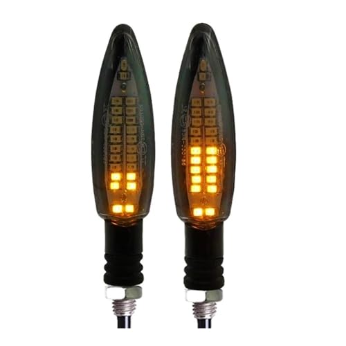 Luces de señal giro para motocicletas que solucionan la falta de visibilidad de noche