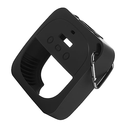 Happyyami Silicone Speaker Organizer Anti-Slip Protective Case Portable for Hiking Accessory