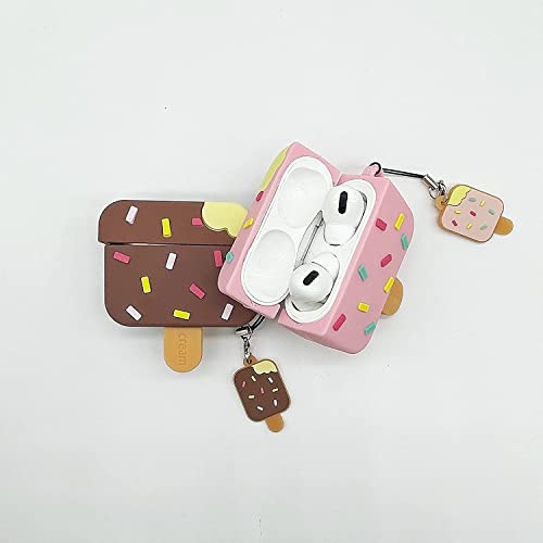 Image of YODI Case Cover for Airpods Pro|Pro 2|Airpods Pro 3|Airpods 4 Pouch, Silicone Cases with Cleaner Kit 360 Drop Protection,Shock-Resistant ((Ice Pink), Airpods Pro /Pro 2)