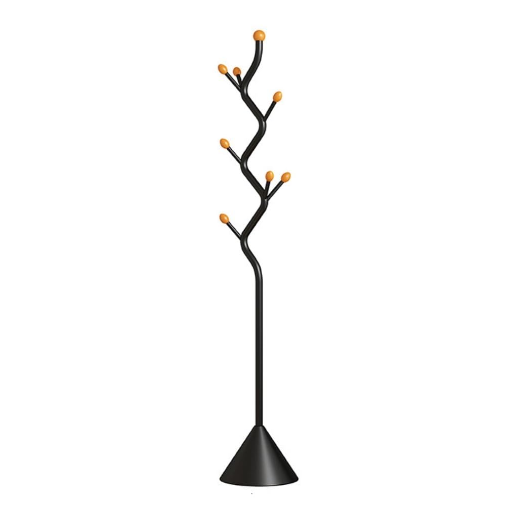 AILIUXIAOYAN Coat Rack Innovative Freestanding Clothes and Hat Rack for Home, Bedroom, Entryway, Living Room - Vertical Clothing Stand(Black)