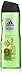 Adidas Fragrance Male Personal Care 3-in-1 Body Wash, Active Start, 16 Fluid Ounce