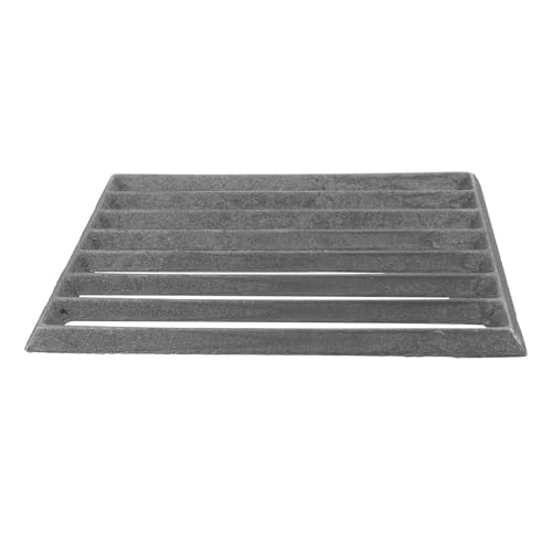 Grille de barbecue en fonte 255x17cm | Plaque de cuisson robuste durable - 2