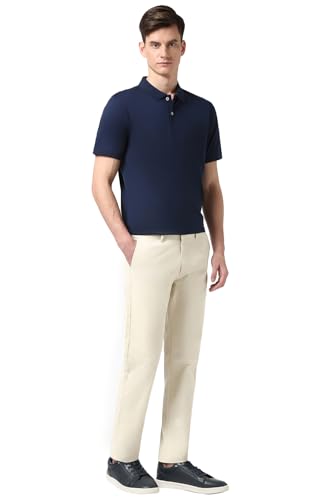 Image of Peter England Men's Slim Casual Pants