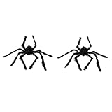 Jouets d'extérieur pour enfants - yeux rouges effrayants --- chaque araignée avec des yeux rouges vifs, leur donne un aspect plein d'atmosphère hantée d'halloween, vous rend effrayant mais excitant.