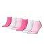 Produktbild Puma unisex Sneaker Socken Kurzsocken Sportsocken 261080001 6 Paar, Farbe:Mehrfarbig, Menge:6 Paar (2 x 3er Pack), Größe:35-38, Artikel:-422 pink lady