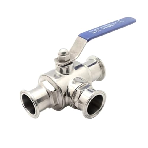 Robinet à bille sanitaire inox 304 type T 25mm de haute précision - 2