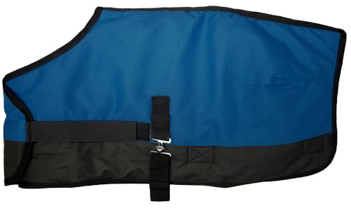 Rugged Ride Mini/Pony/Livestock 1200 Denier Adj Front Water Resistant Turnout Blanket - 300 Grams Fill