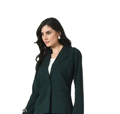 Image of Womens' Lyocell Solid Formal Blazers